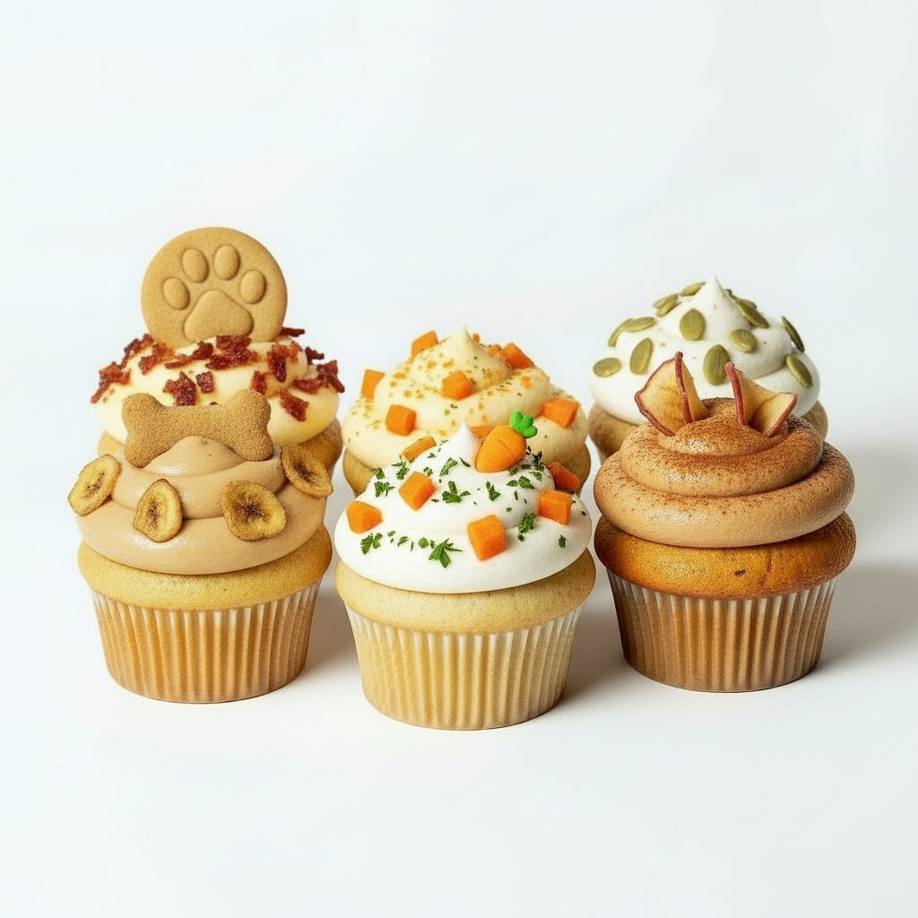 Happy Tails Half-Dozen Cupcakes